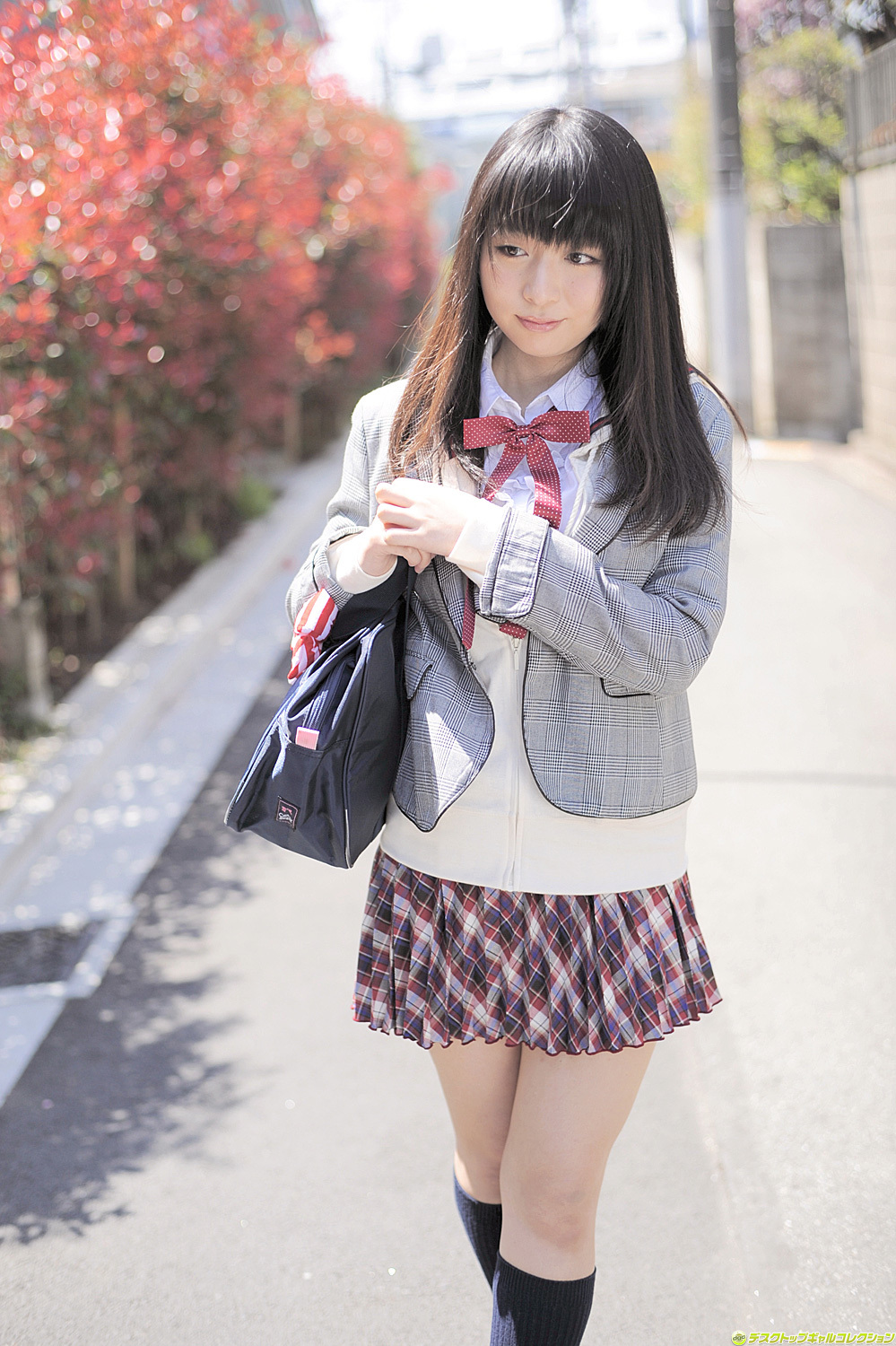 制服美少女天國 No.981 涼本めぐみ [DGC]10月號 Megumi Suzumoto